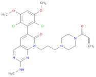 8-(3-(4-acryloylpiperazin-1-yl)propyl)-6-(2,6-dichloro-3,5-dimethoxyphenyl)-2-(methylamino)pyrid...