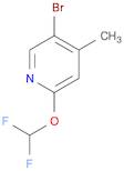 5-bromo-2-(difluoromethoxy)-4-methylpyridine
