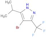 4-bromo-5-iso-propyl-3-(trifluoromethyl)-1H-Pyrazole