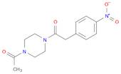 Ethanone, 1-(4-acetyl-1-piperazinyl)-2-(4-nitrophenyl)-
