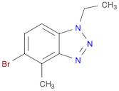 5-bromo-1-ethyl-4-methylbenzotriazole