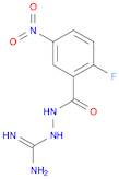 2-(2-fluoro-5-nitrobenzoyl)hydrazinecarboximidamide