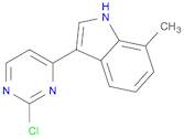 3-(2-Chloropyrimidin-4-Yl)-7-Methyl-1H-Indole