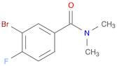 3-bromo-4-fluoro-N,N-dimethylbenzamide