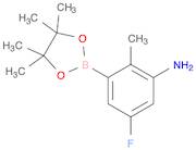 5-fluoro-2-methyl-3-(4,4,5,5-tetramethyl-1,3,2-dioxaborolan-2-yl)aniline