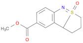 methyl 1,2,3,9b-tetrahydrobenzo[c]thieno[2,1-e]isothiazole-8-carboxylate 4-oxide