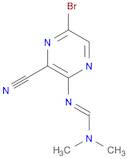 (E)-N'-(5-bromo-3-cyanopyrazin-2-yl)-N,N-dimethylformimidamide