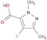 4-fluoro-1,3-dimethyl-1H-pyrazole-5-carboxylic acid