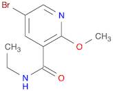 5-bromo-N-ethyl-2-methoxypyridine-3-carboxamide