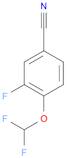 4-(difluoromethoxy)-3-fluorobenzonitrile