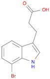 3-(7-bromo-1H-indol-3-yl)propanoicacid
