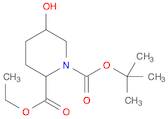 1-tert-butyl 2-ethyl 5-hydroxypiperidine-1,2-dicarboxylate