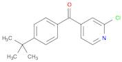 (4-(tert-butyl)phenyl)(2-chloropyridin-4-yl)methanone