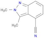 2,3-dimethylindazole-4-carbonitrile