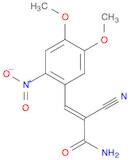 2-cyano-3-(4,5-dimethoxy-2-nitrophenyl)acrylamide