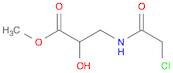 methyl 3-(2-chloroacetamido)-2-hydroxypropanoate