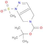 tert-butyl 1-(methylsulfonyl)-4,6-dihydropyrrolo[3,4-c]pyrazole-5(1H)-carboxylate