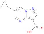 6-cyclopropylpyrazolo[1,5-a]pyrimidine-3-carboxylic acid