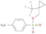 (1-(trifluoromethyl)cyclopropyl)methyl 4-methylbenzenesulfonate