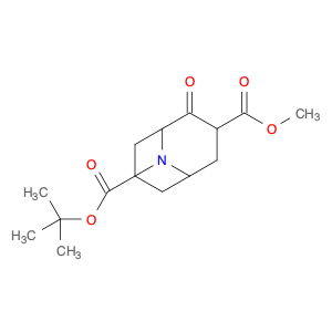 9-tert-butyl 3-methyl 2-oxo-9-azabicyclo[3.3.1]nonane-3,9-dicarboxylate