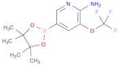5-(4,4,5,5-tetramethyl-1,3,2-dioxaborolan-2-yl)-3-(trifluoromethoxy)pyridin-2-amine