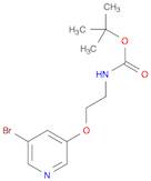 tert-butyl (2-((5-bromopyridin-3-yl)oxy)ethyl)carbamate