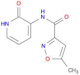 5-methyl-N-(2-oxo-1,2-dihydropyridin-3-yl)isoxazole-3-carboxamide