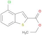 ETHYL 4-CHLOROBENZO[B]THIOPHENE-2-CARBOXYLATE