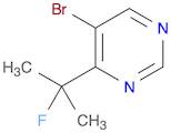 5-BROMO-4-(2-FLUOROPROPAN-2-YL)PYRIMIDINE