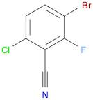 3-BROMO-6-CHLORO-2-FLUOROBENZONITRILE