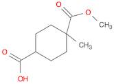 4-(METHOXYCARBONYL)-4-METHYLCYCLOHEXANECARBOXYLIC ACID
