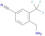 4-Aminomethyl-3-trifluoromethyl-benzonitrile