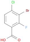 3-Bromo-4-chloro-2-fluoro-benzoic acid