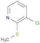 Pyridine, 3-chloro-2-(methylthio)-