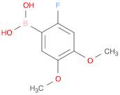 (2-Fluoro-4,5-dimethoxy-phenyl)boronicacid