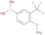 Boronic acid, [4-(methylthio)-3-(trifluoromethyl)phenyl]-