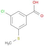 3-Chloro-5-(methylthio)benzoic acid