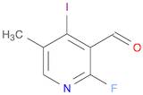 2-Fluoro-4-iodo-5-methyl-3-pyridinecarboxaldehyde