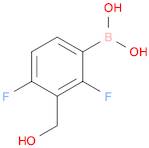 [2,4-Difluoro-3-(hydroxymethyl)phenyl]boronicacid