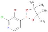 3-Bromo-2-chloropyridine-4-boronic acid pinacol ester