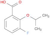 3-Fluoro-2-(propan-2-yloxy)benzoic acid