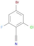 4-Bromo-2-chloro-6-fluorobenzonitrile