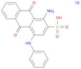 2-Anthracenesulfonic acid,1-amino-9,10-dihydro-9,10-dioxo-4-(phenylamino)-, monosodium salt