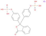 1(3H)-Isobenzofuranone,3,3-bis[4-(phosphonooxy)phenyl]-, sodium salt (1:4)