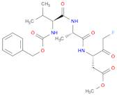 methyl 5-fluoro-3-[2-[[3-methyl-2-(phenylmethoxycarbonylamino)butanoyl]amino]propanoylamino]-4-oxopentanoate