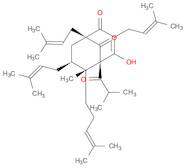 Bicyclo[3.3.1]non-3-ene-2,9-dione,4-hydroxy-6-methyl-1,3,7-tris(3-methyl-2-butenyl)-5-(2-methyl-1-oxopropyl)-6-(4-methyl-3-pentenyl)-, (1R,5S,6R,7S)-