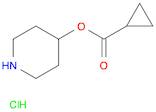 4-Piperidinyl cyclopropanecarboxylatehydrochloride