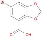 1,3-Benzodioxole-4-carboxylic acid, 6-bromo-