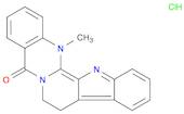 8,14-dihydro-14-methyl-indolo[2',3':3,4]pyrido[2,1-b]quinazolin-5(7H)-one,monohydrochloride