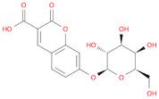 2H-1-Benzopyran-3-carboxylic acid,7-(b-D-galactopyranosyloxy)-2-oxo-